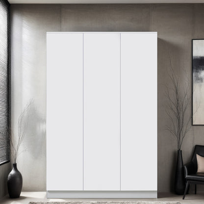 FWStyle Stora 3 Door Wardrobe – Matt White