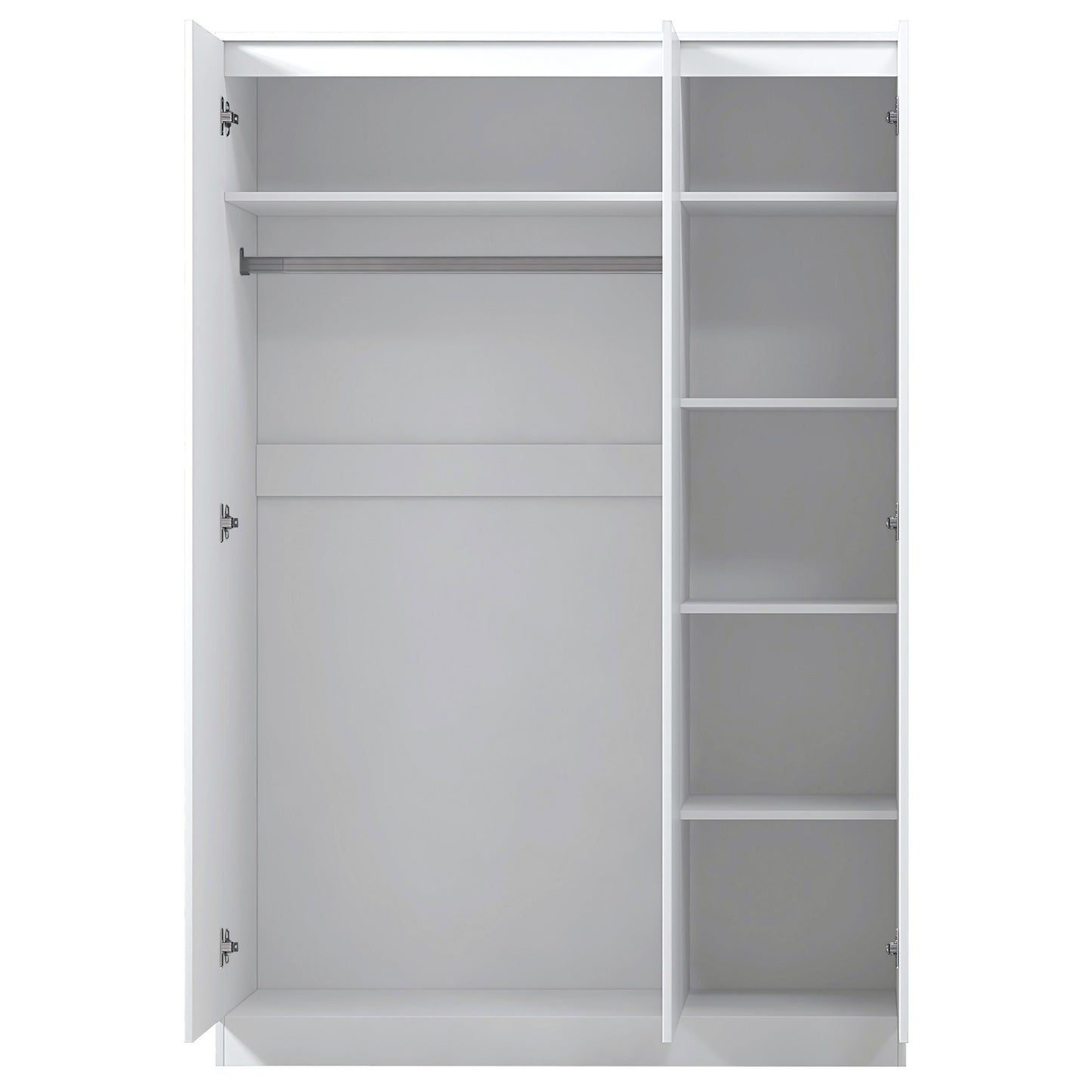 FWStyle Stora 3 Door Wardrobe – Matt White