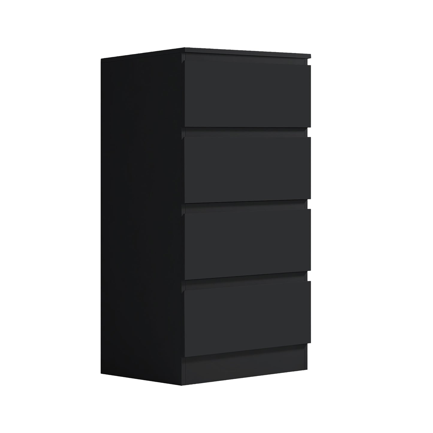 FWStyle Stora 4-Drawer Chest – Matt Black