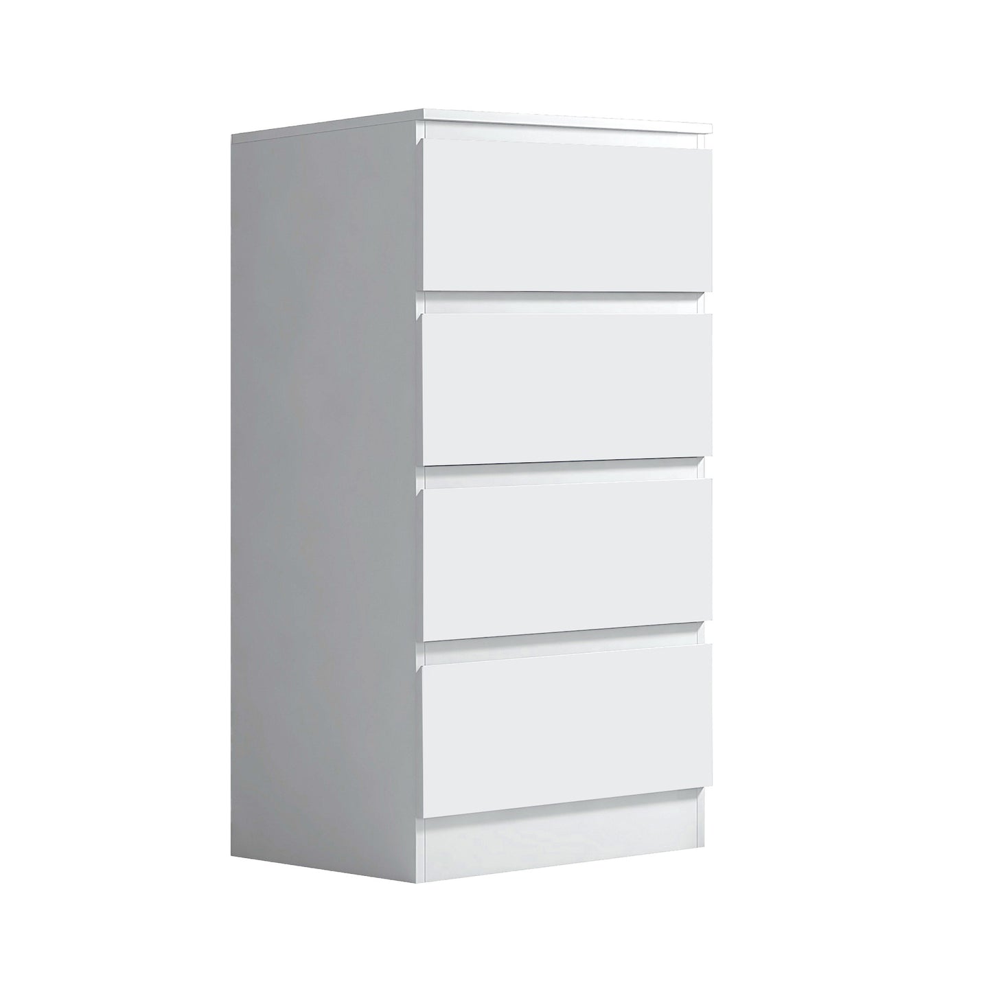 FWStyle Stora 4-Drawer Chest – Matt White