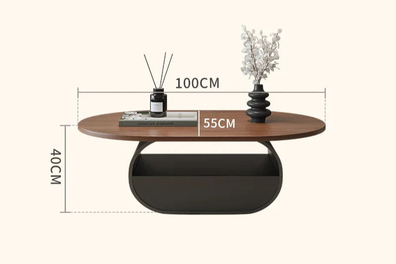 Luxury Modern Nordic Coffee Table – Elegant Minimalist Mesa de Centro for Living Room | Trendy Home Furniture
