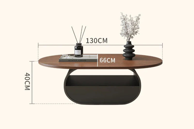 Luxury Modern Nordic Coffee Table – Elegant Minimalist Mesa de Centro for Living Room | Trendy Home Furniture