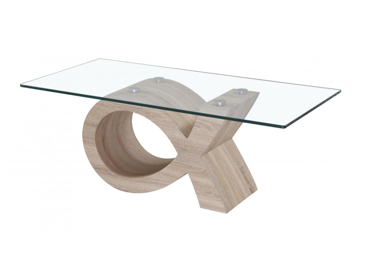 Cape Coffee Table – Natural Wood Finish | Modern Coastal Living Room Furniture