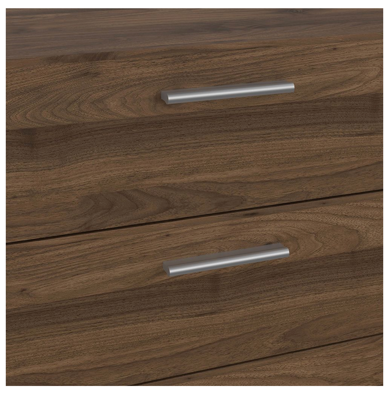 Pepe Walnut Double Dresser – 8 Drawer Chest of Drawers