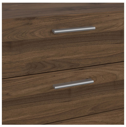 Pepe Walnut Double Dresser – 8 Drawer Chest of Drawers