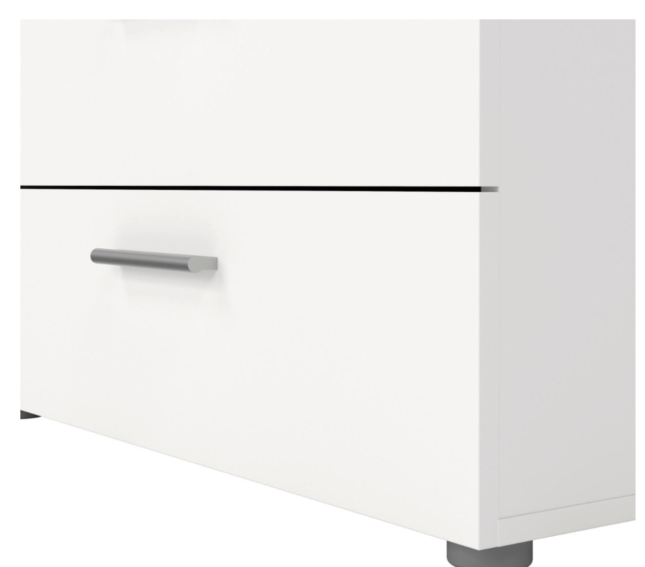 Pepe Wide Chest of 8 Drawers in White