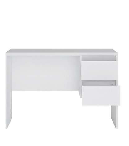 Fribo Desk 2 Drawer in Alpine White