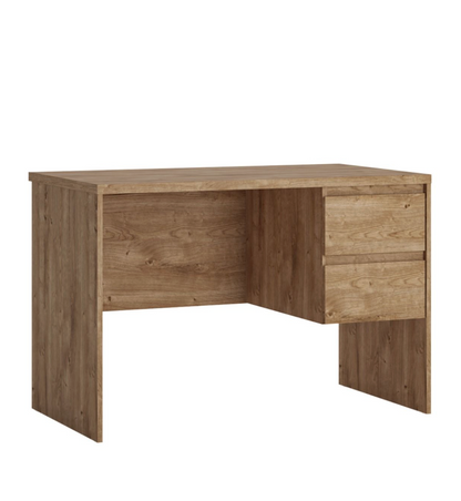 Fribo Desk 2 Drawer in Golden Ribbeck Oak