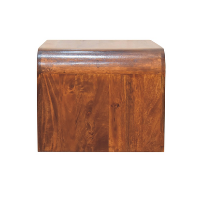 The Woodsmith Darcy Coffee Table – Solid Mango Wood | Four-Drawer Storage | Chestnut Finish