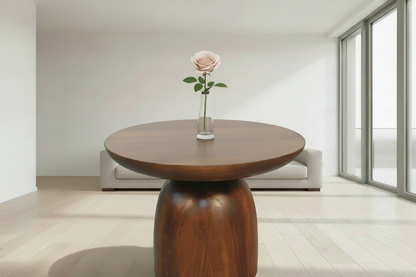 Little Woodsmith Side Table | Solid Mango Wood | Chestnut Finish
