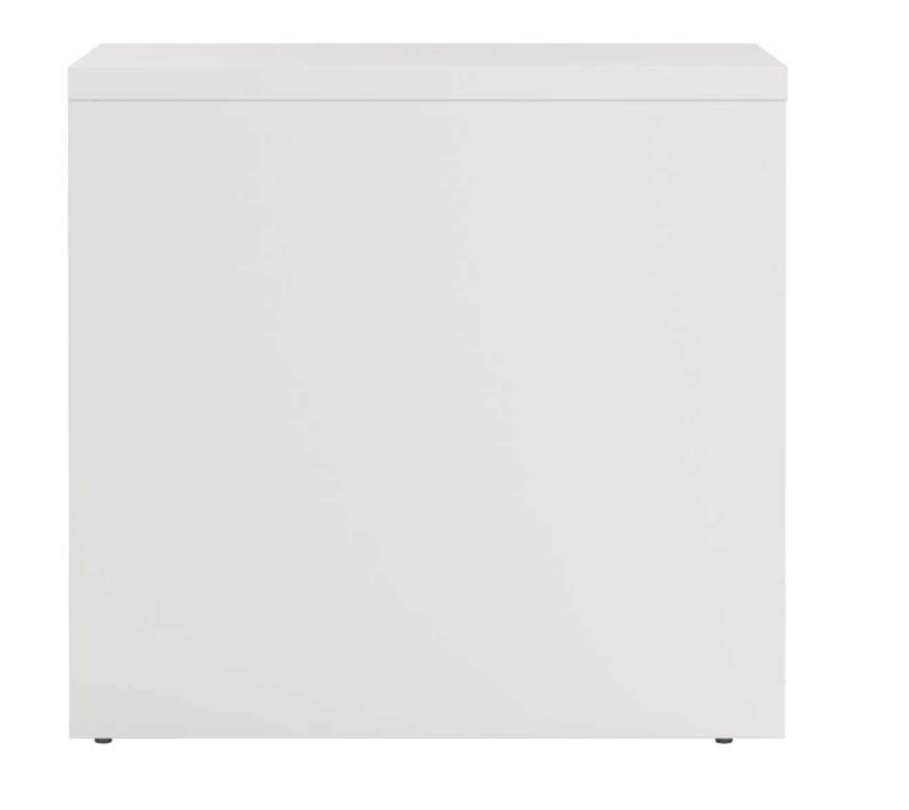 Next Nightstand – 2 Drawer Bedside Table | White