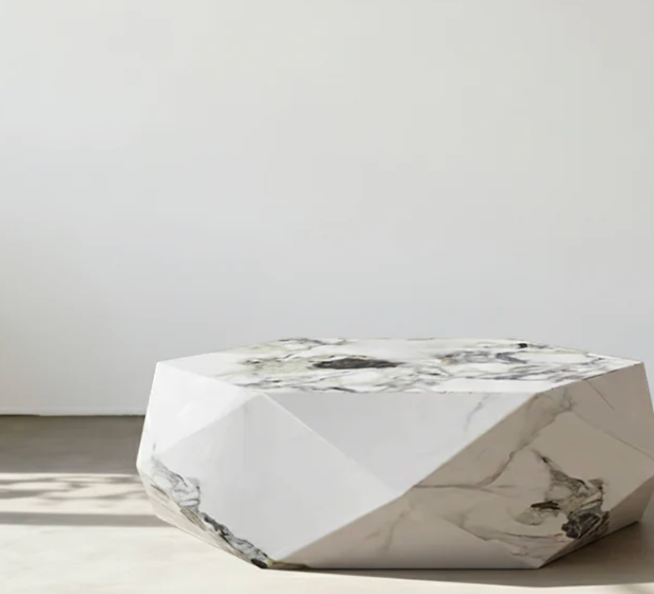 Nova Sintered Stone Geometric Coffee Table