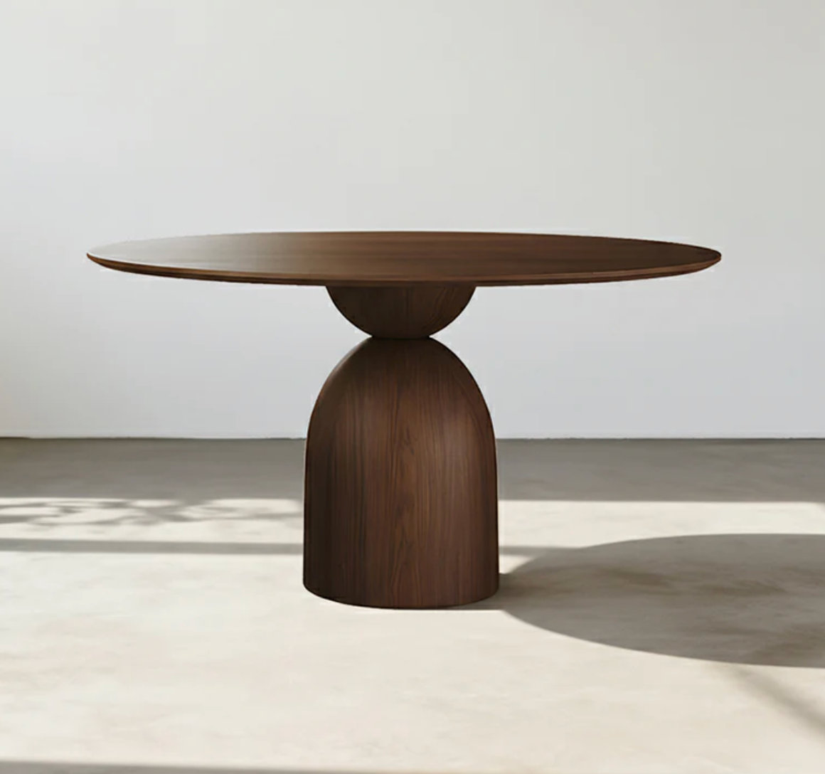 The KALA Round Pedestal Dining Table