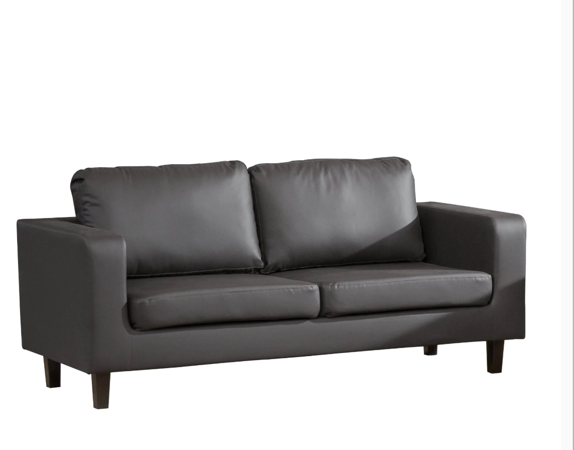 BL Leather 3 Seat Sofa