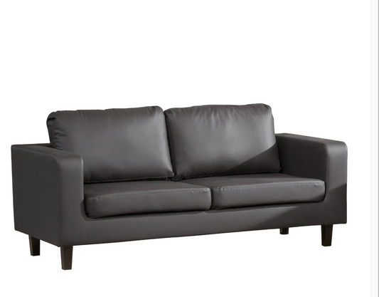 BL Leather 3 Seat Sofa