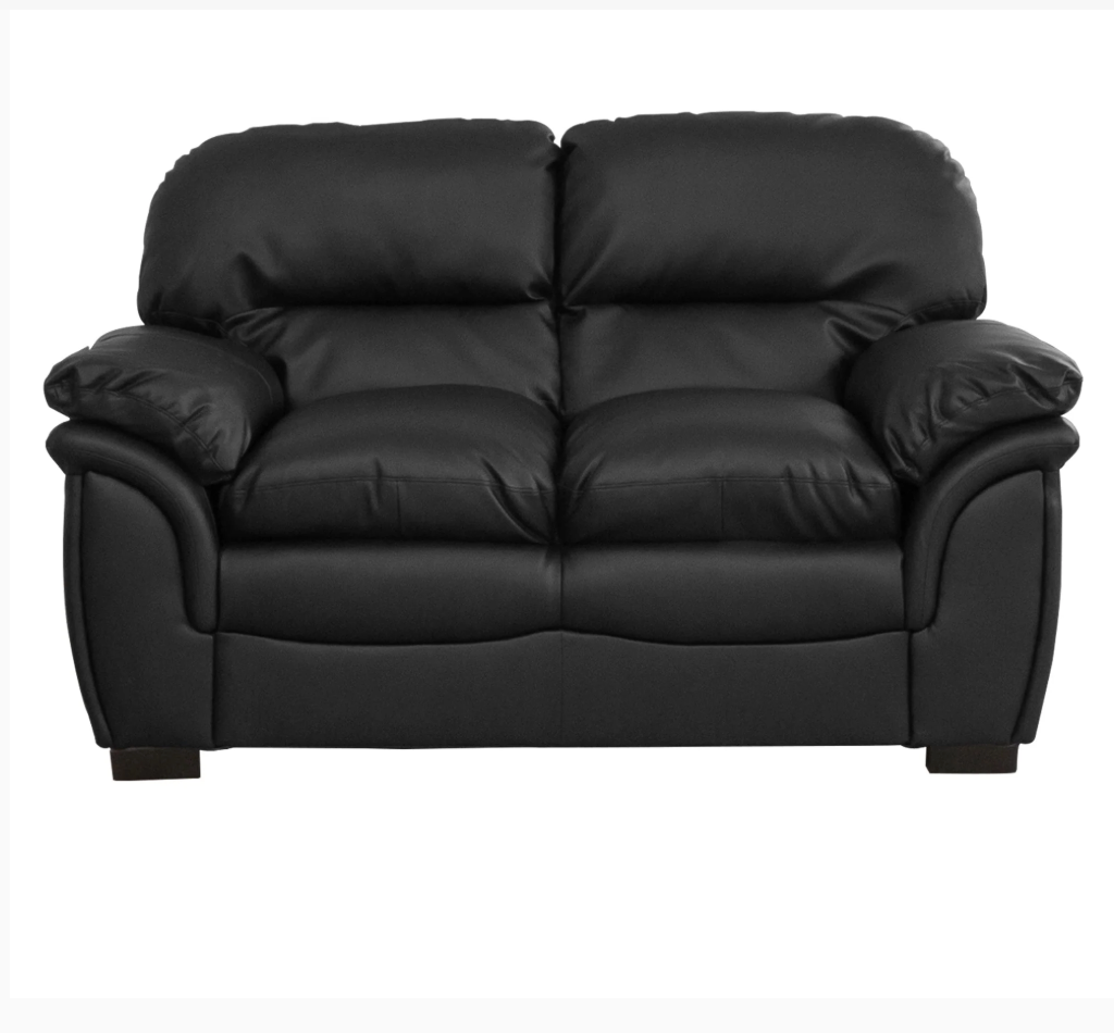 Faux Leather 2 Seat Sofa