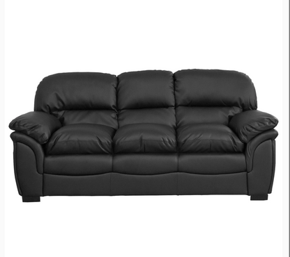 Urban Ease 3-Seater Faux Leather Sofa