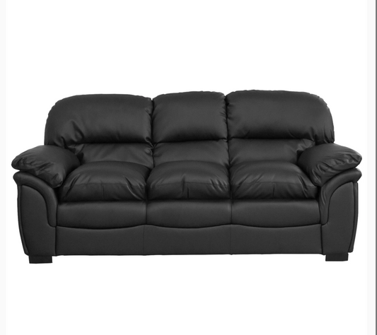 Urban Ease 3-Seater Faux Leather Sofa