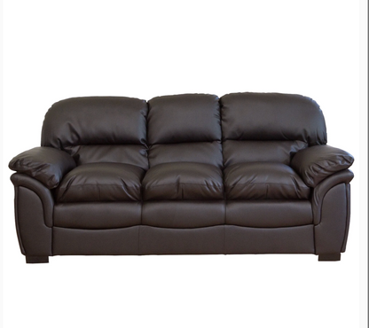 Urban Ease 3-Seater Faux Leather Sofa