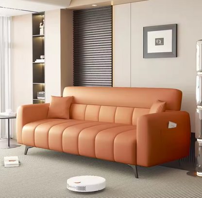 2000 mm Modern Convertible 4-Seater Sofa Bed