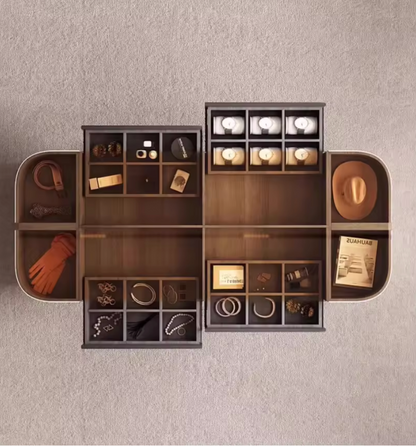 Modern 6-Drawer Bedroom Chest– Make up Storage Display Cabinet