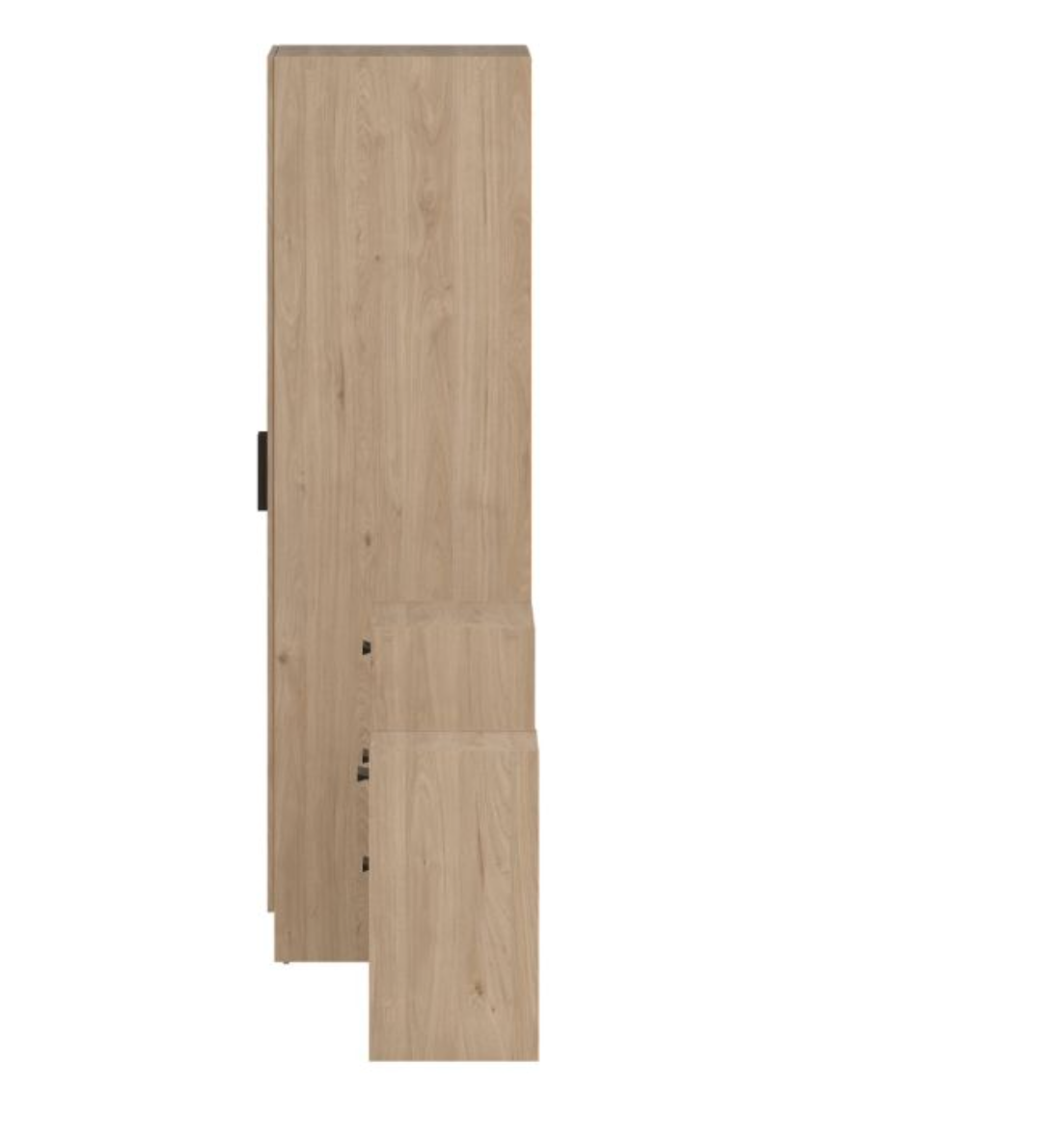 Escape Wardrobe, Chest and Nightstand in Jackson Hickory