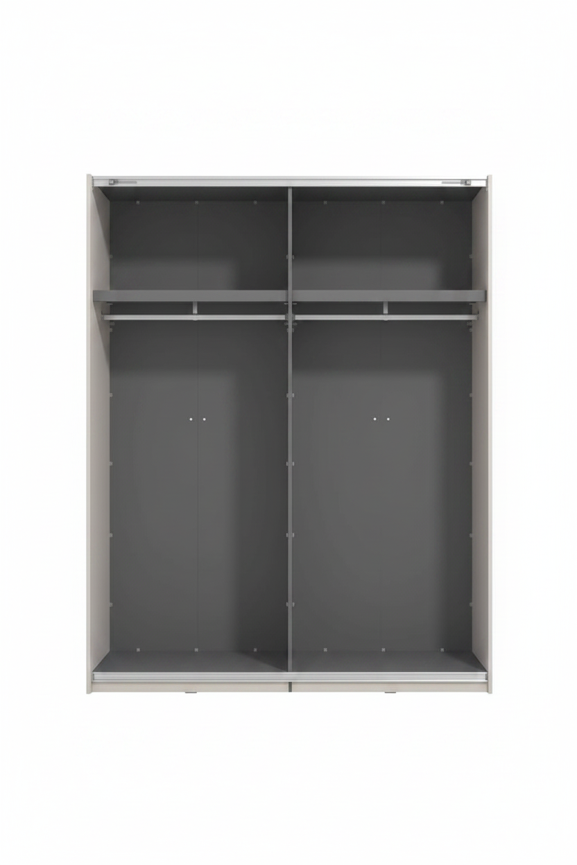 Weyma 150cm Cashmere Sliding Door Wardrobe