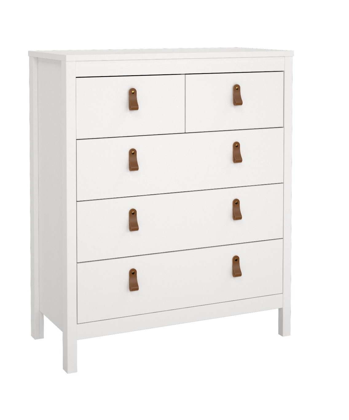 Barcelona 3 Piece Bedroom Furniture Set White