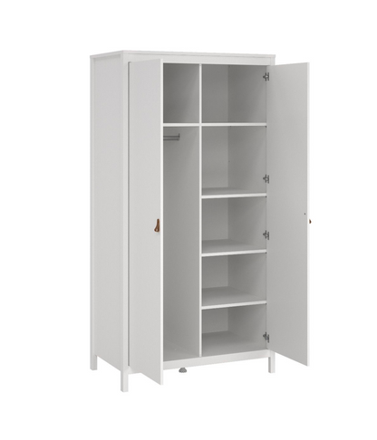 Barcelona 3 Piece Bedroom Furniture Set White