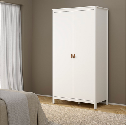 Barcelona 3 Piece Bedroom Furniture Set White