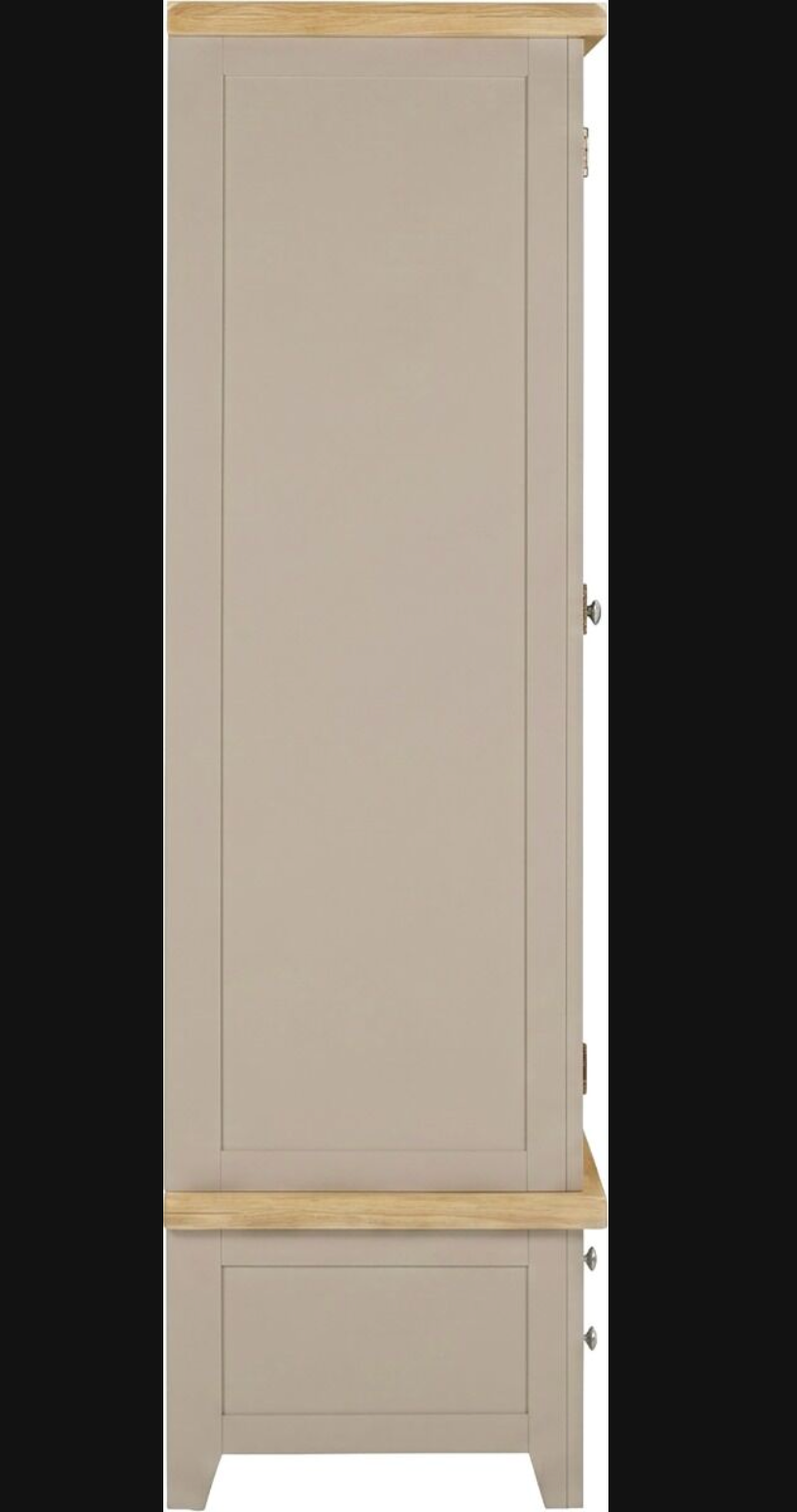Windsor 3 Door 2 Drawer Wardrobe - Putty/Oak