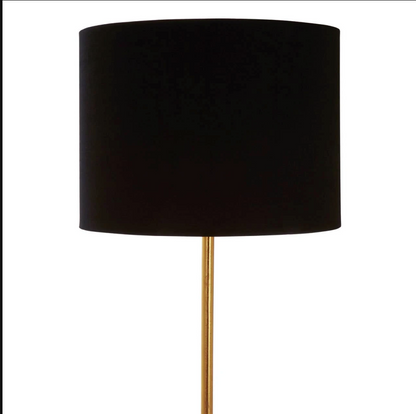 Sika White Marble and Gold Floor Lamp