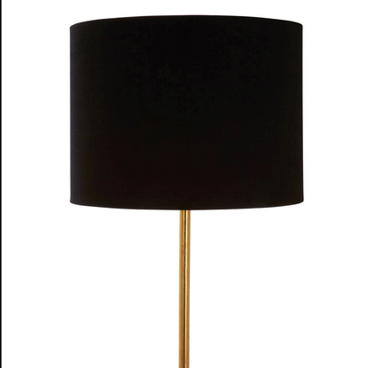 Sika White Marble and Gold Floor Lamp