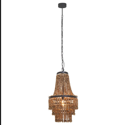 Lapiz Wood Chandelier