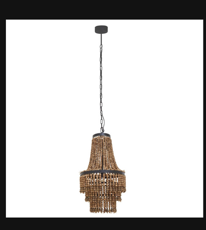 Lapiz Wood Chandelier