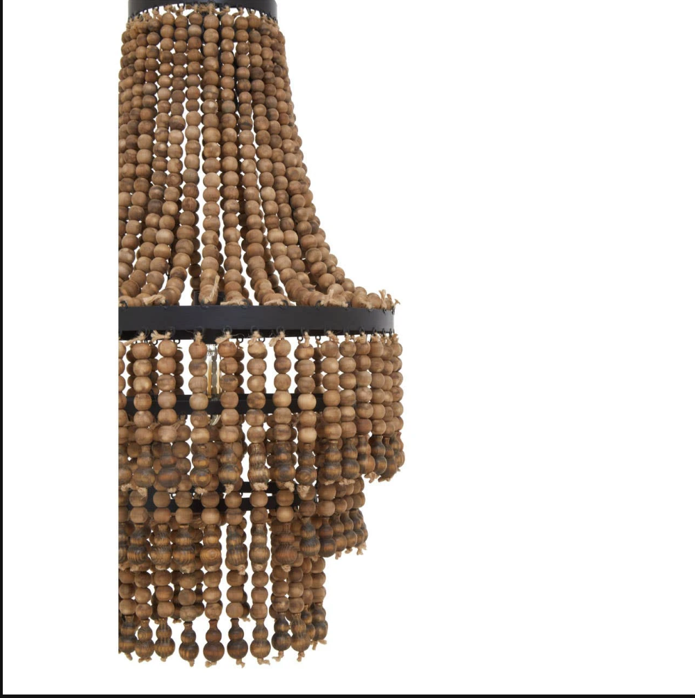 Lapiz Wood Chandelier