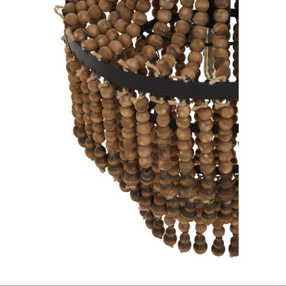 Lapiz Wood Chandelier