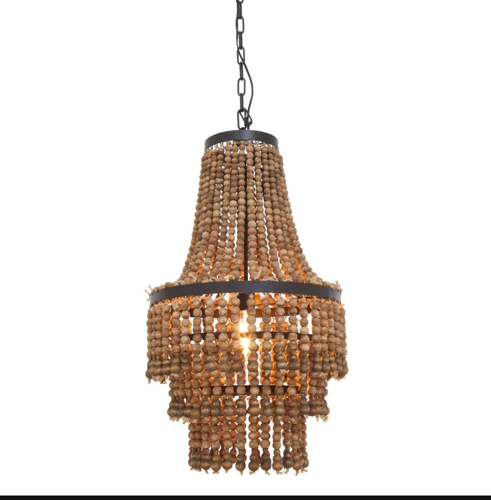 Lapiz Wood Chandelier