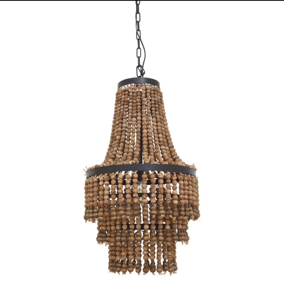 Lapiz Wood Chandelier