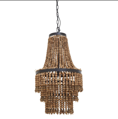 Lapiz Wood Chandelier