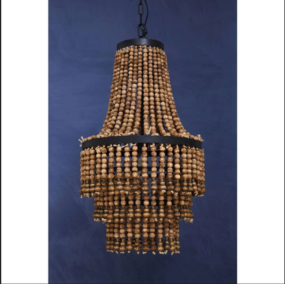 Lapiz Wood Chandelier