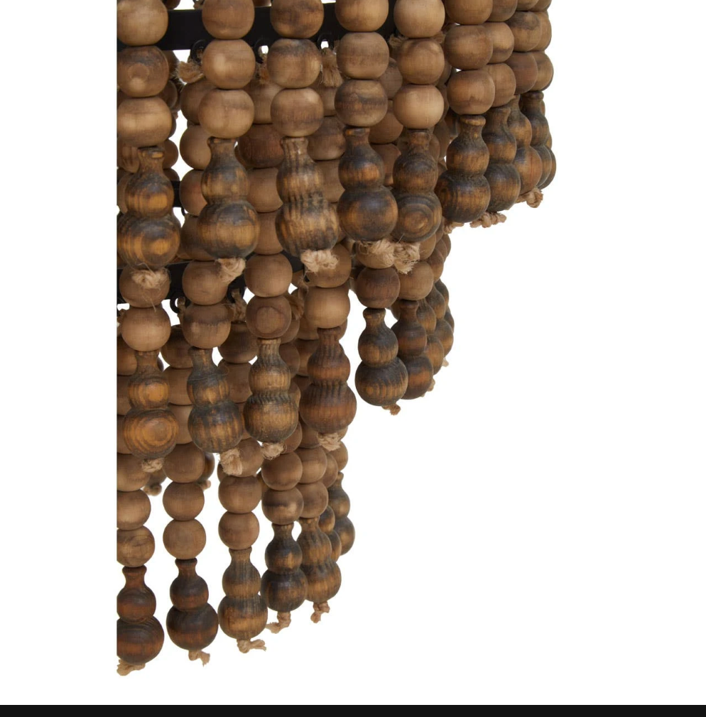 Lapiz Wood Chandelier