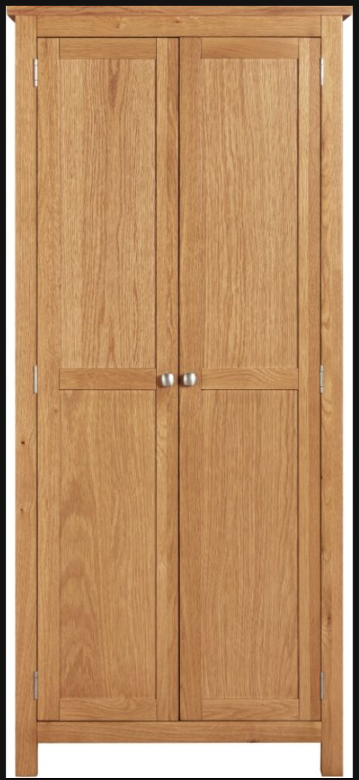 Cambridge 2 Door Wardrobe - Honey