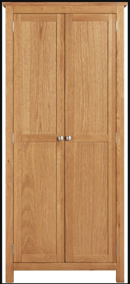 Cambridge 2 Door Wardrobe - Honey