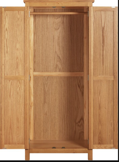 Cambridge 2 Door Wardrobe - Honey