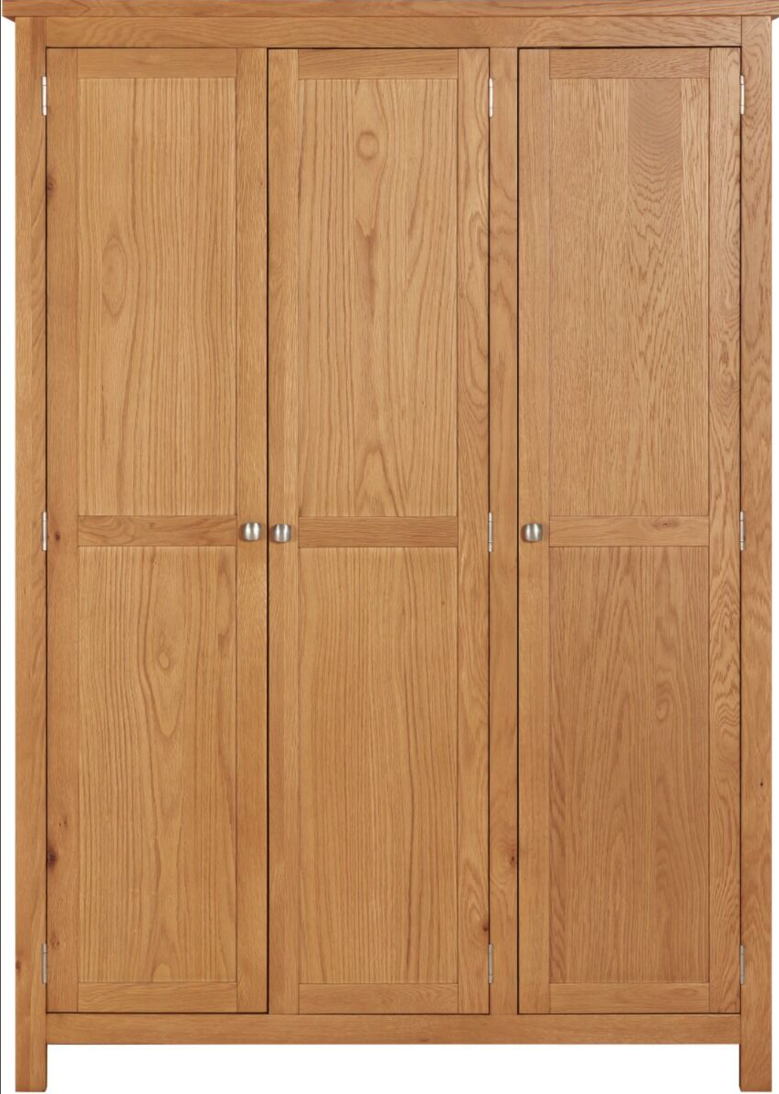 Cambridge 3 Door Wardrobe - Honey