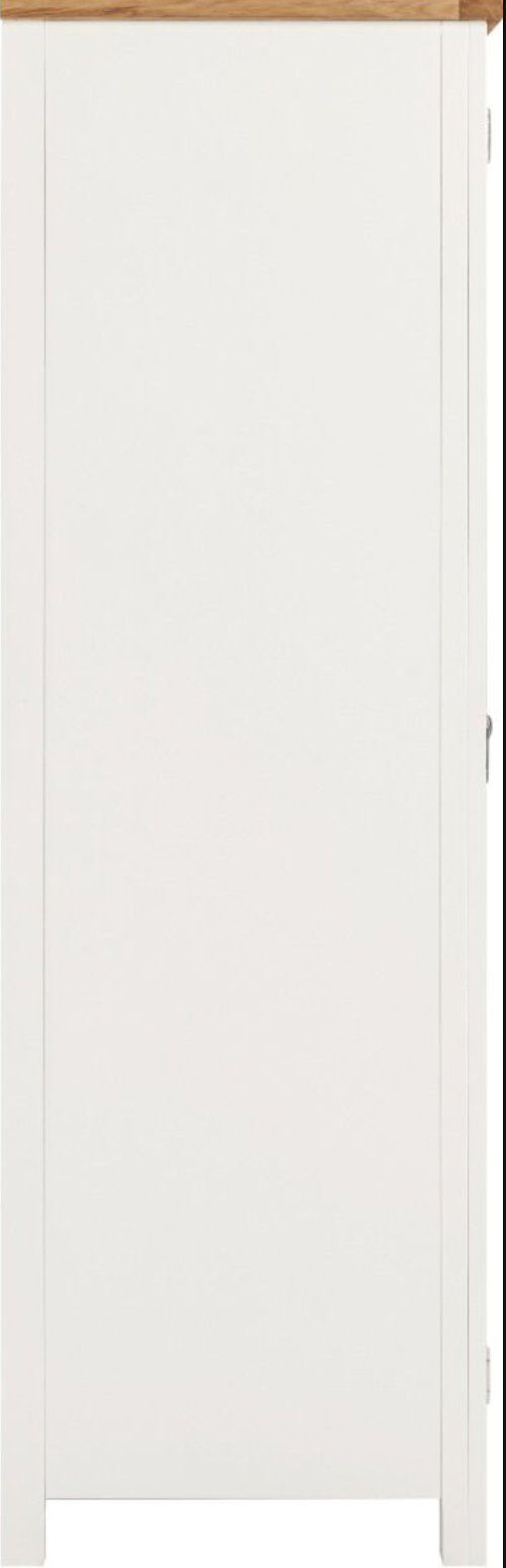 Cambridge 3 Door Wardrobe - Linen/Oak