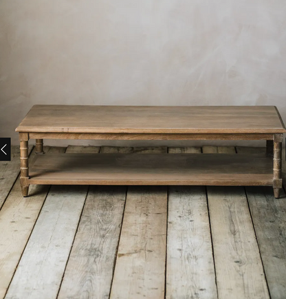 Wooden Bamboo Coffee Table