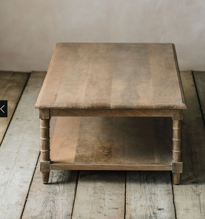 Wooden Bamboo Coffee Table