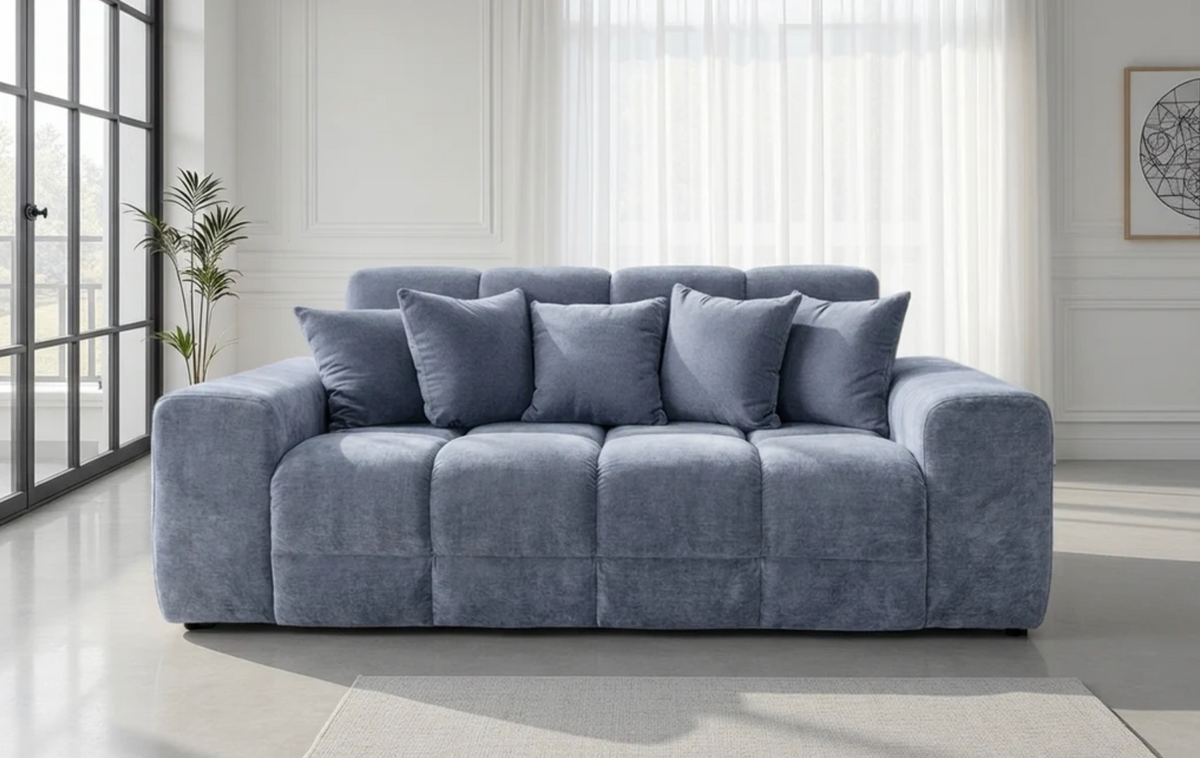 Jacob Sofa Grey 3 Seater